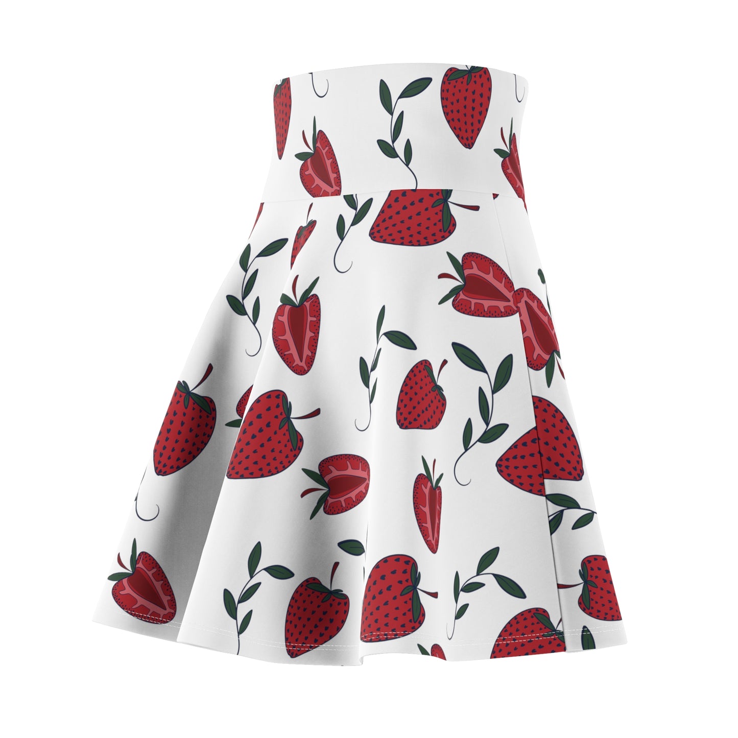 Strawberry Women's Skater Skirt
