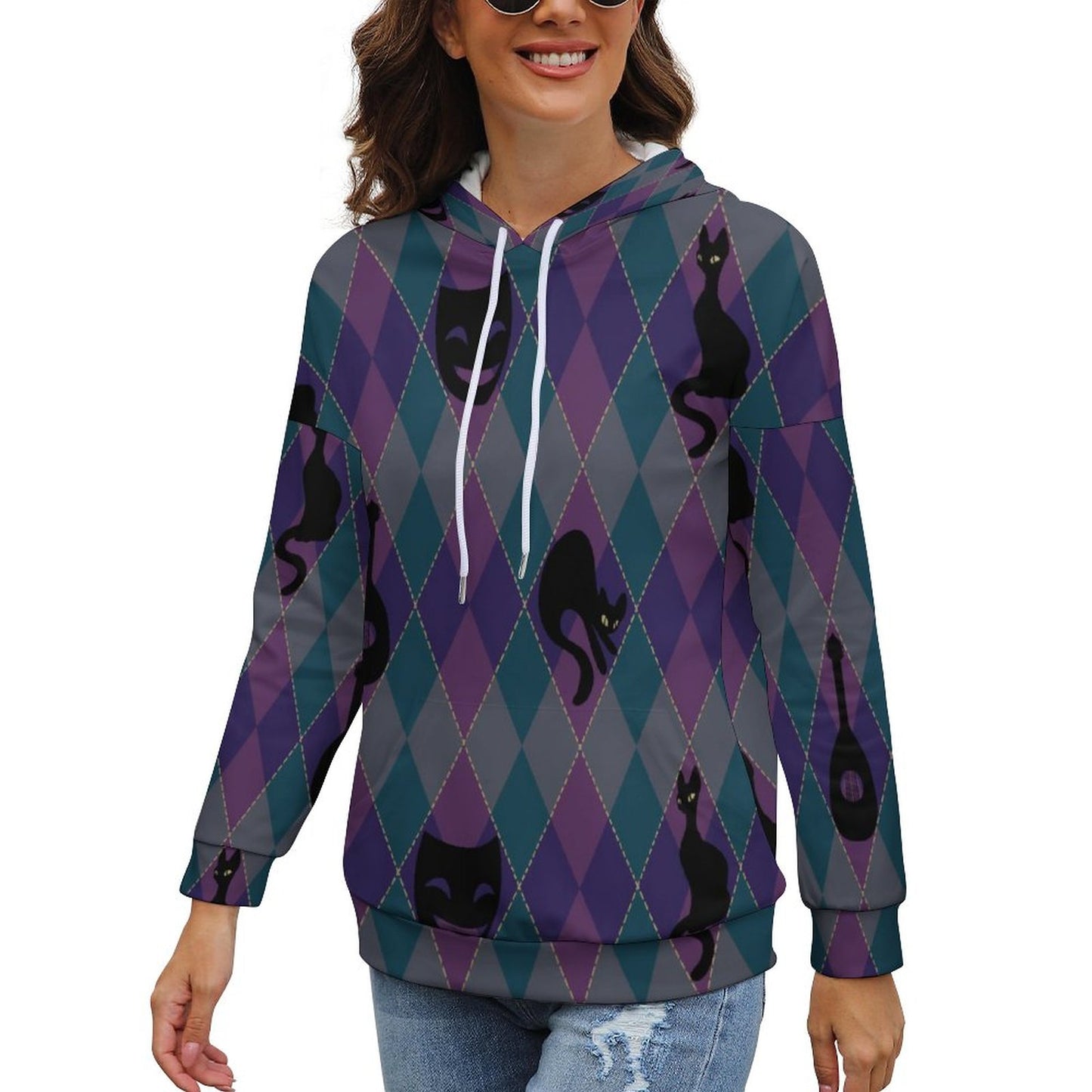 Catty Troubadour 230gsm Drop shoulder Hoodie NH (All-Over Printing)