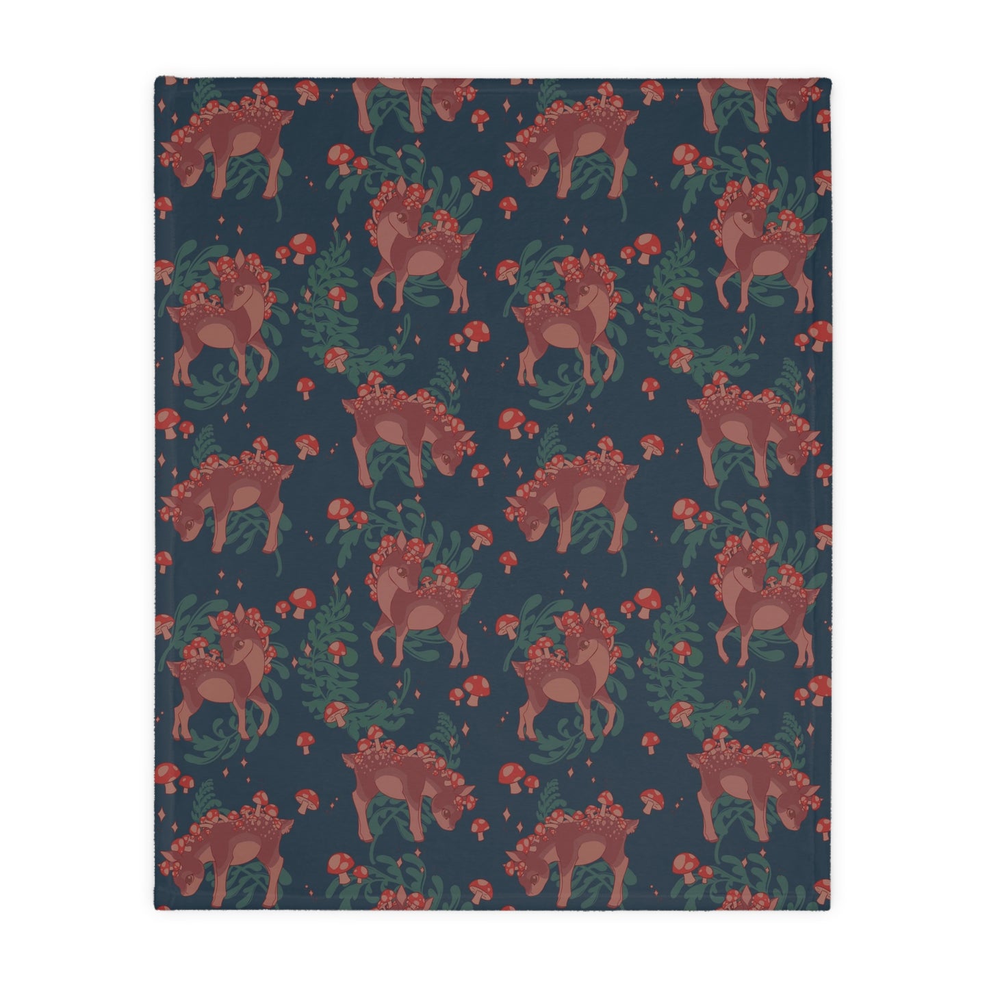 Mushy Deer Velveteen Microfiber Blanket