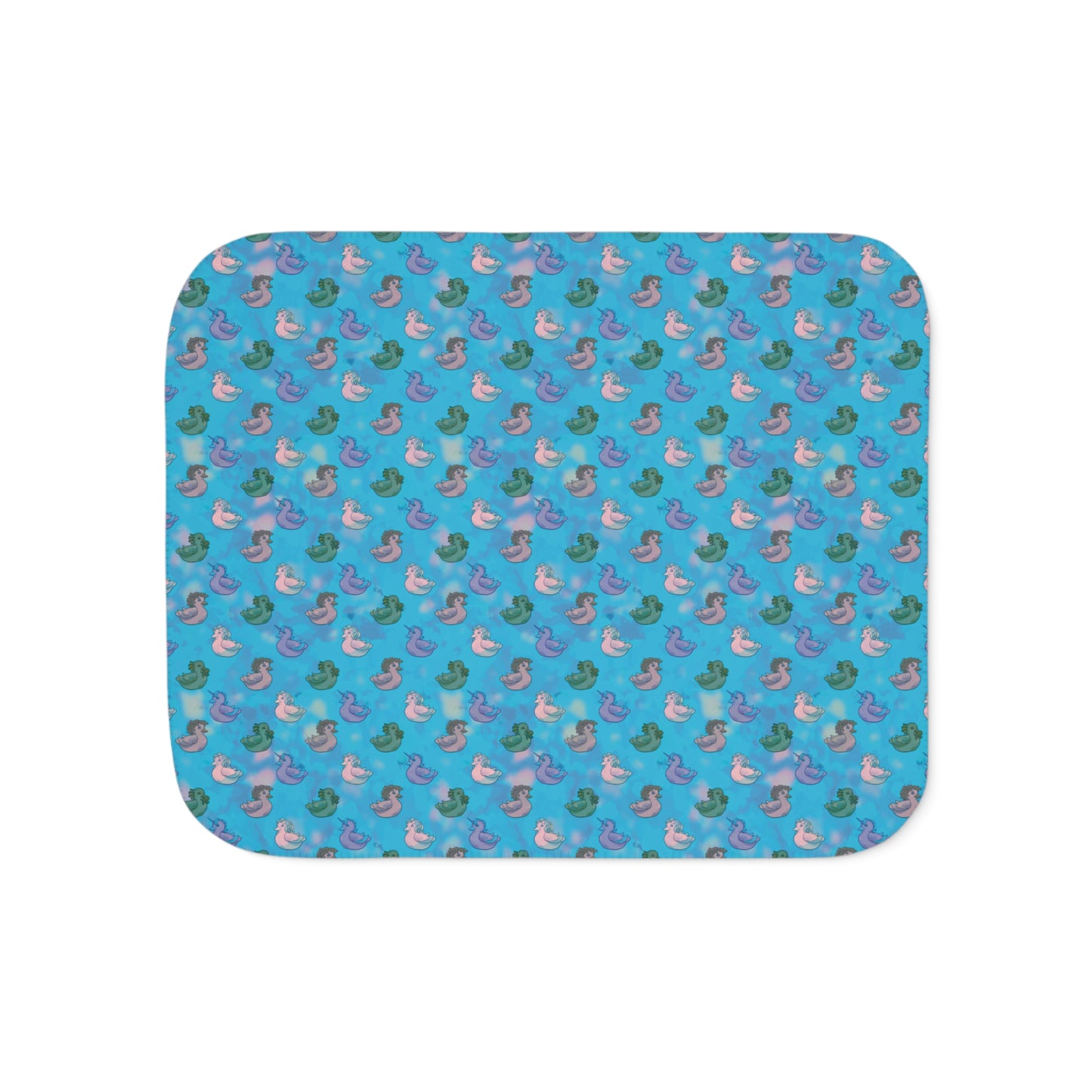 Bathtub of Monsters Sherpa Blanket