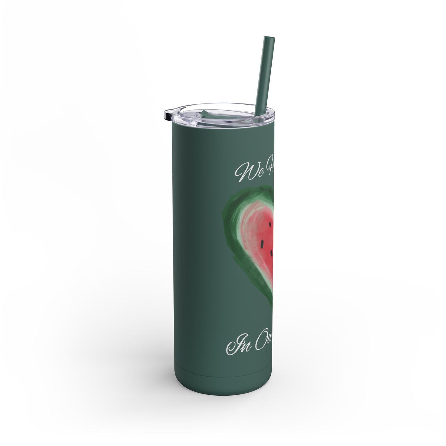Watermelon Innocents Maars Maker Skinny Matte Tumbler, 20oz