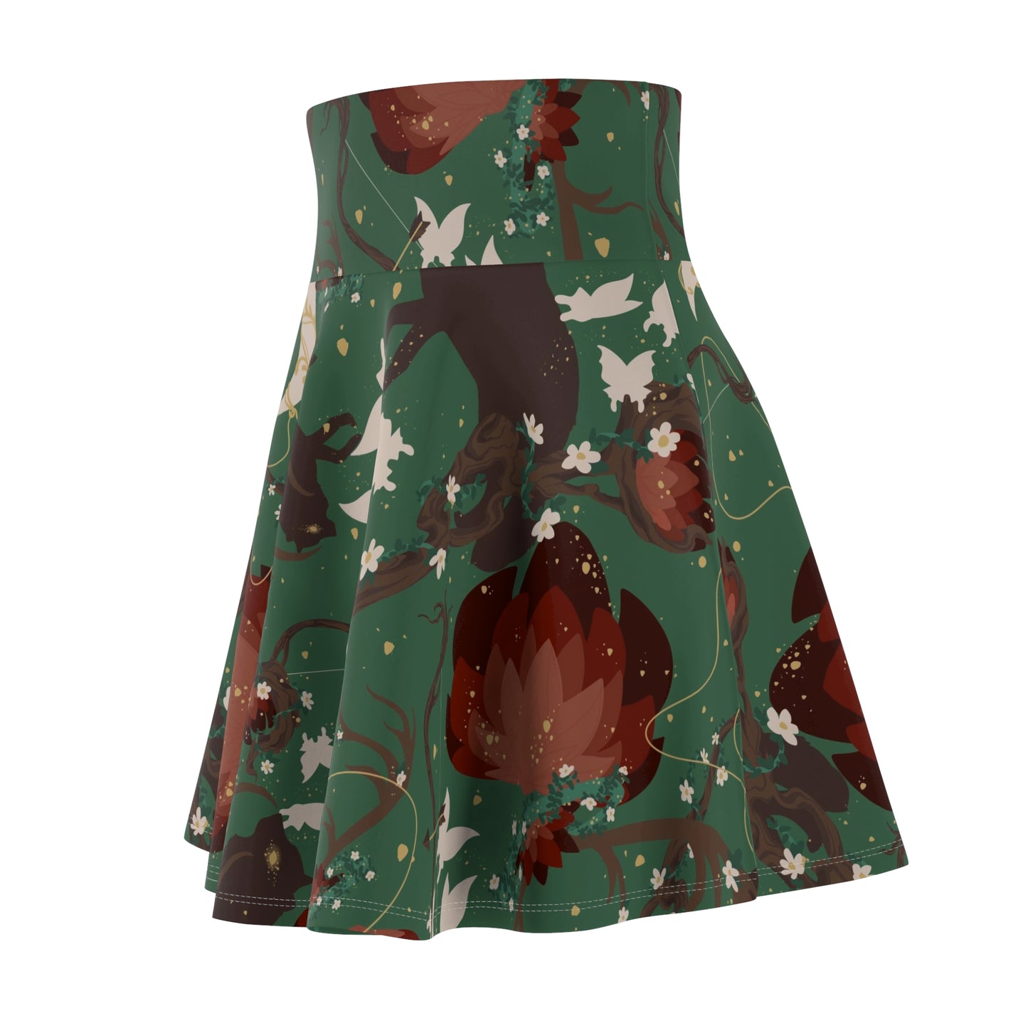 Druid A-Line Stretchy Skater Skirt