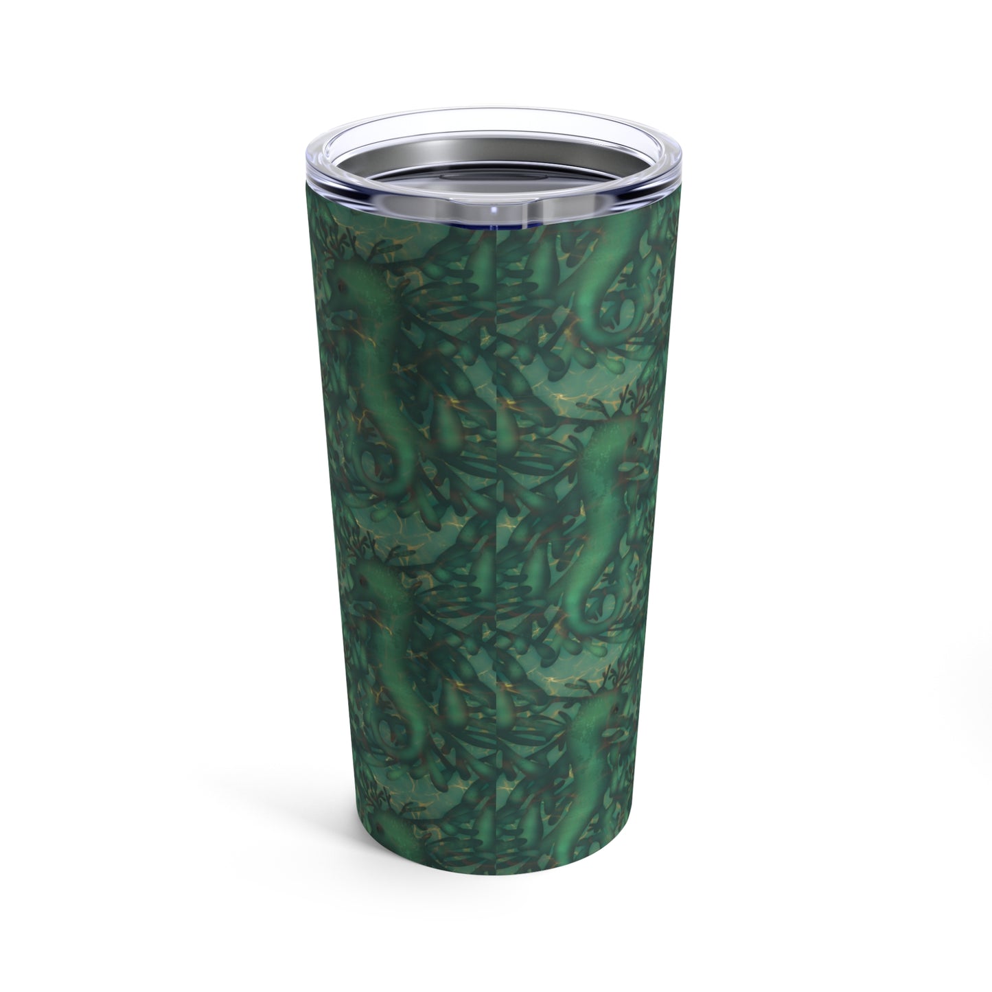 Green Leafy Seadragon Tumbler 20oz