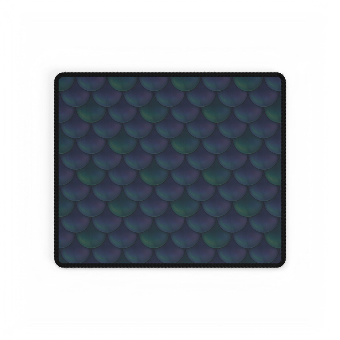 Blue Dragonscale Desk Mat