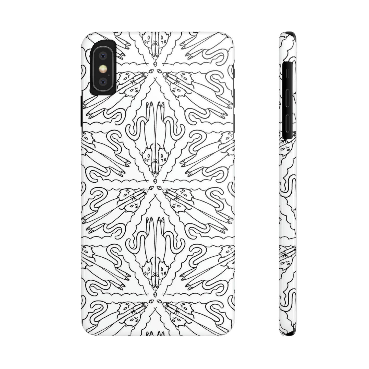 Catch the Cat Slim Phone Cases