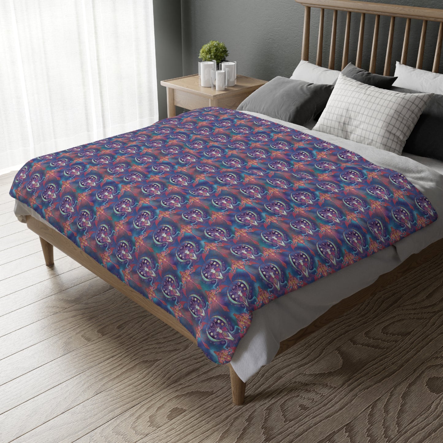 Boss Dragons Velveteen Microfiber Blanket