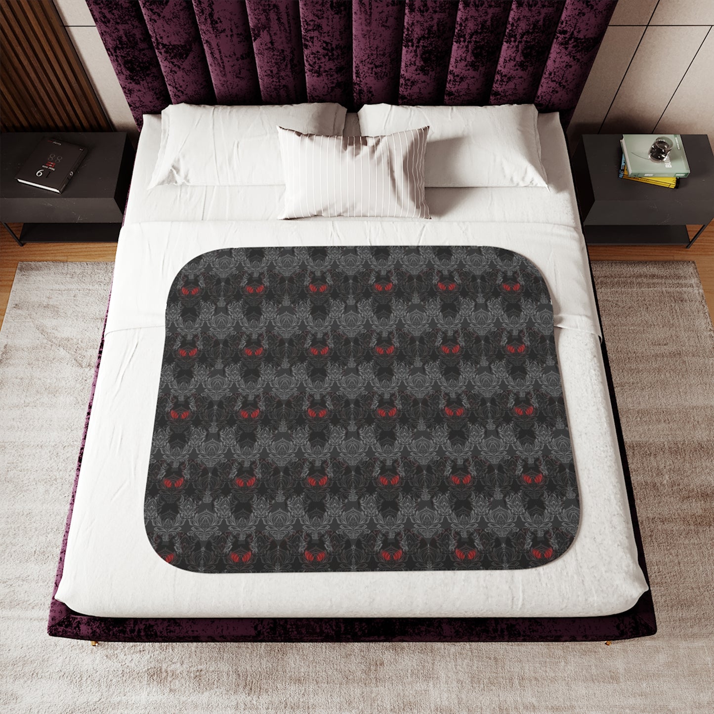 Mothman Sherpa Blanket