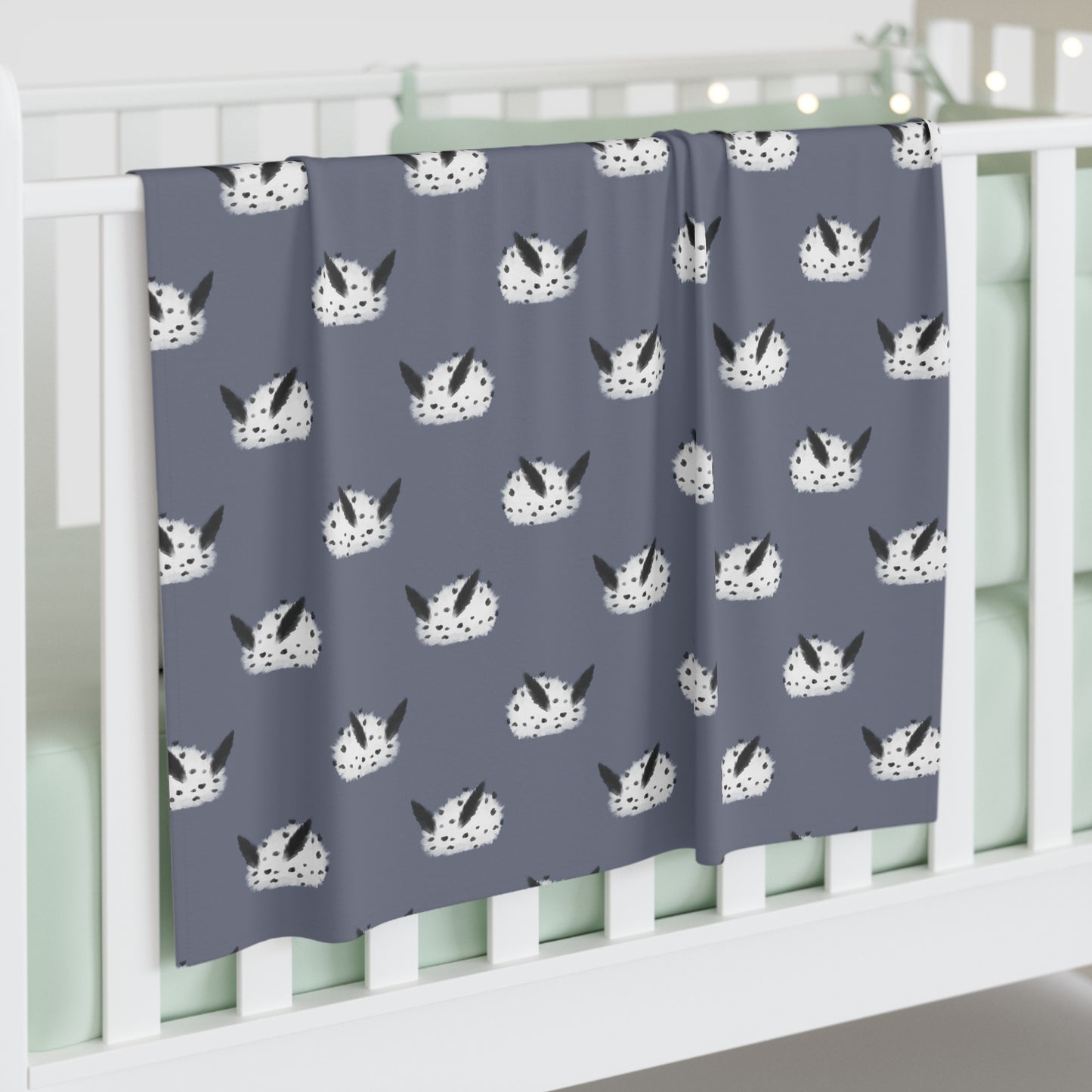 Sea Bunny Baby Swaddle Blanket