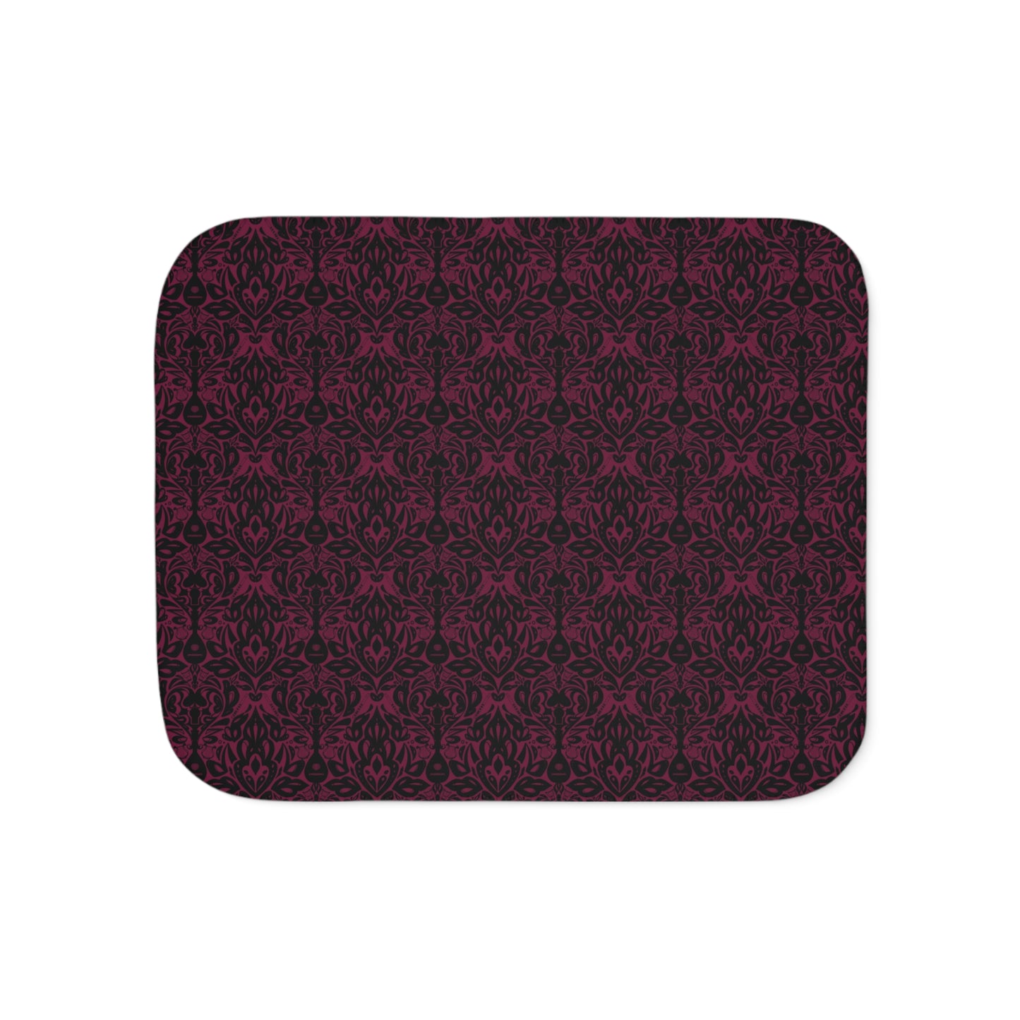 Pink Bard Sherpa Blanket