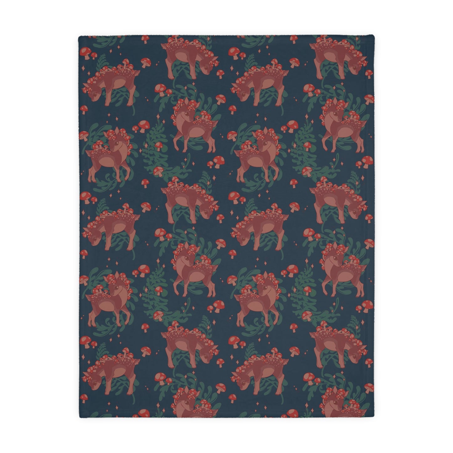 Mushy Deer Velveteen Microfiber Blanket