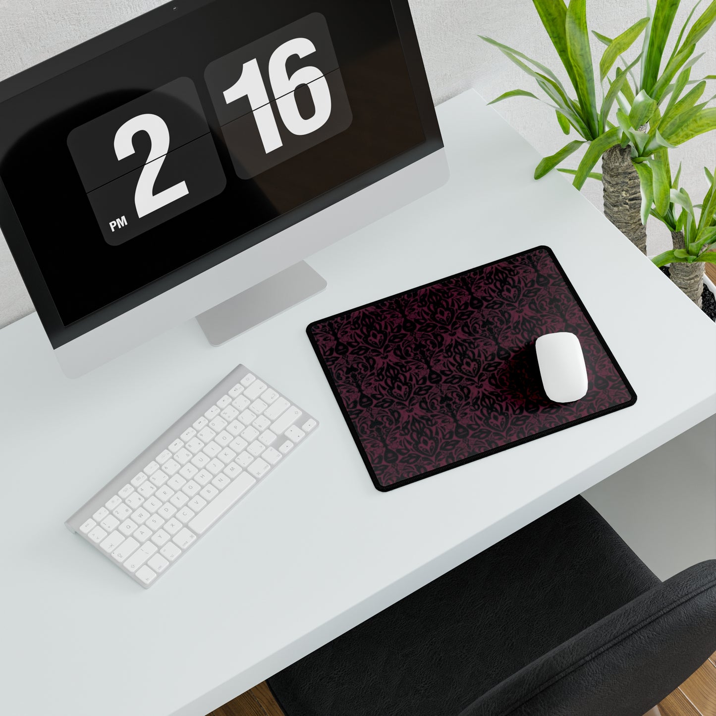 Pink Bard Desk Mat