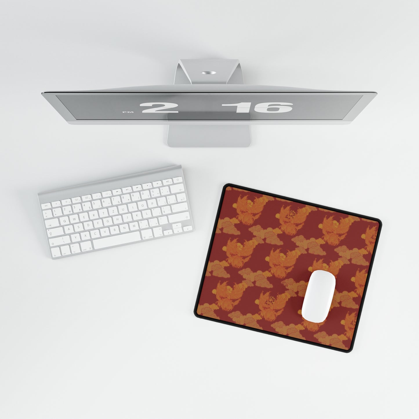 Red Phoenix Desk Mat