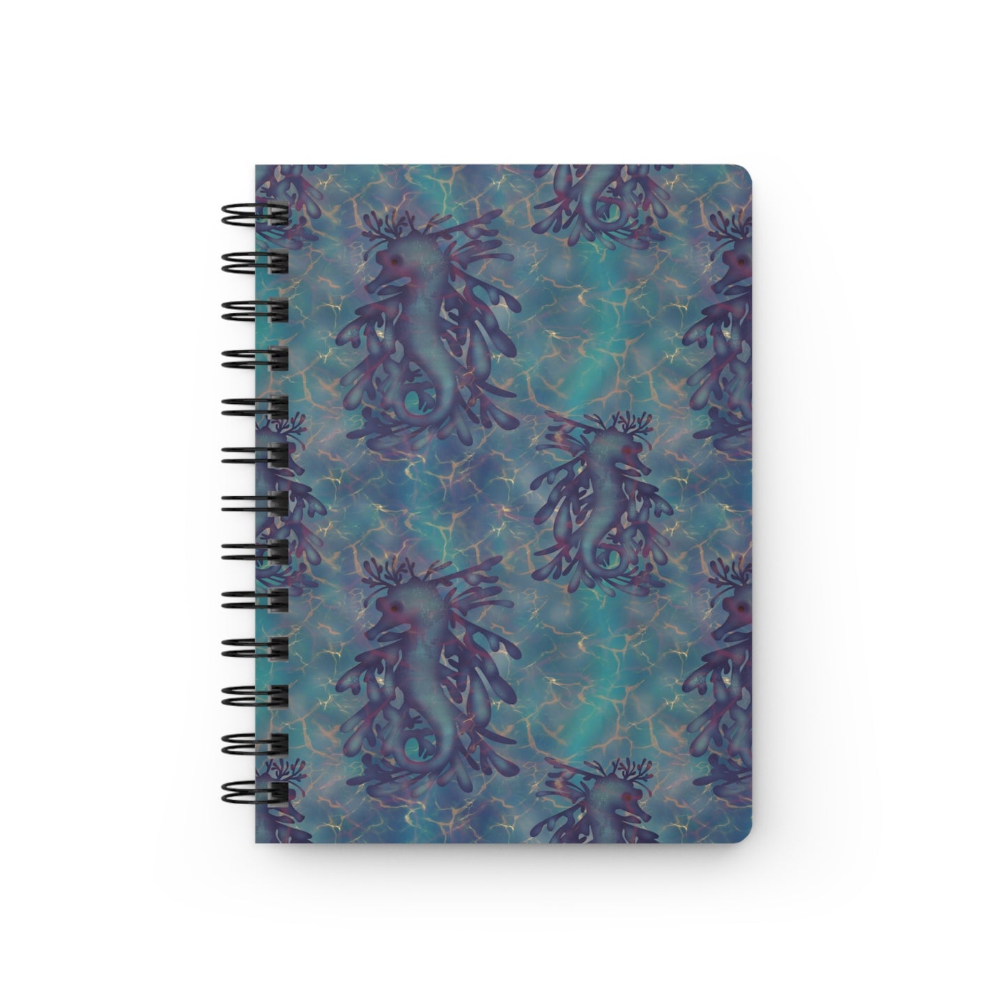 Leafy Sea Dragon Spiral Bound Lined Notebook