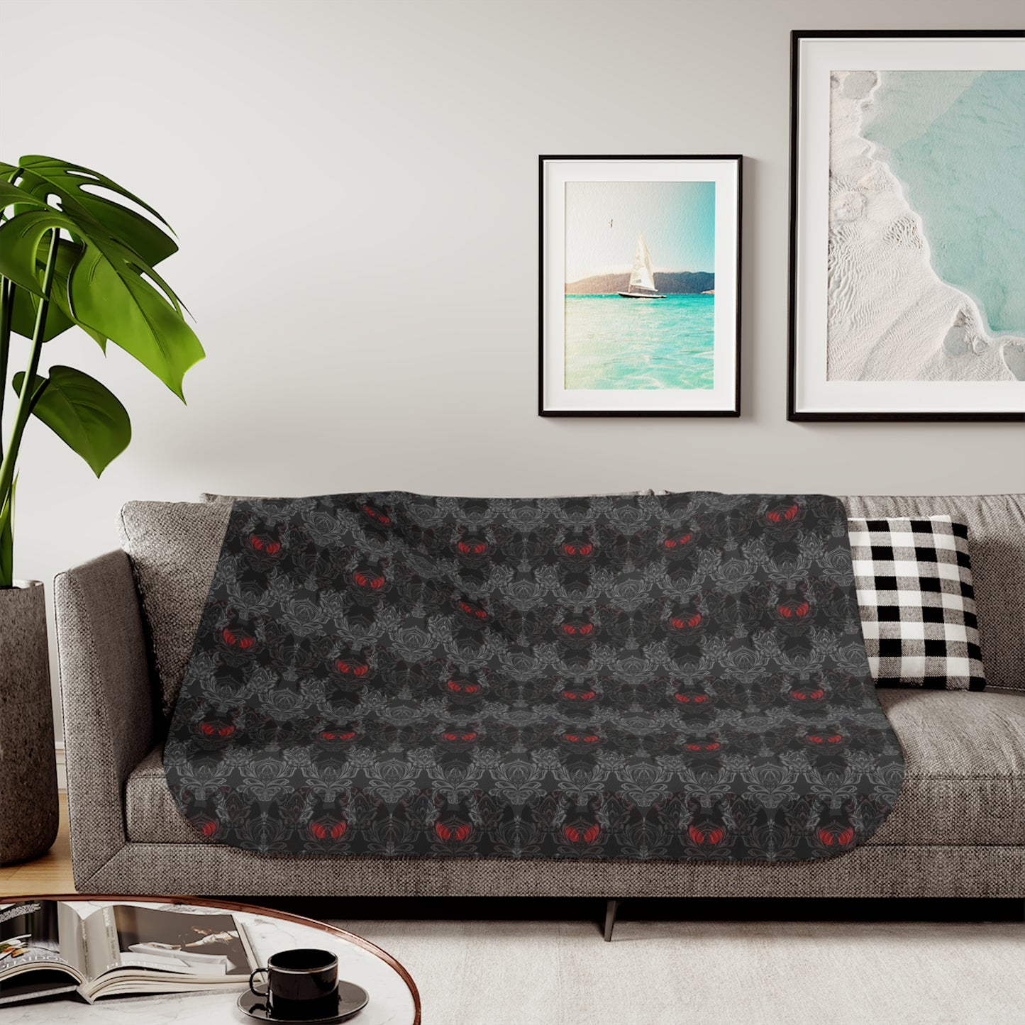 Mothman Sherpa Blanket