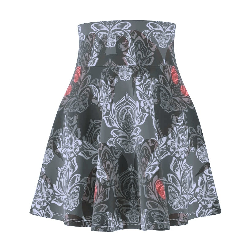 Mothman A-Line Stretchy Skater Skirt