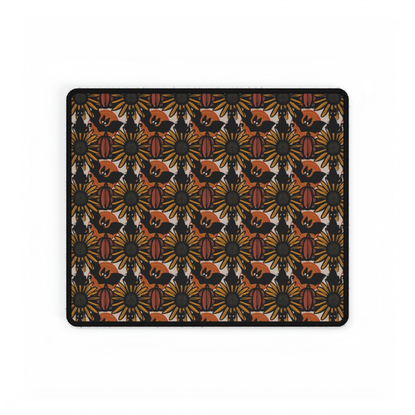 Sunflower Shadows Desk Mat