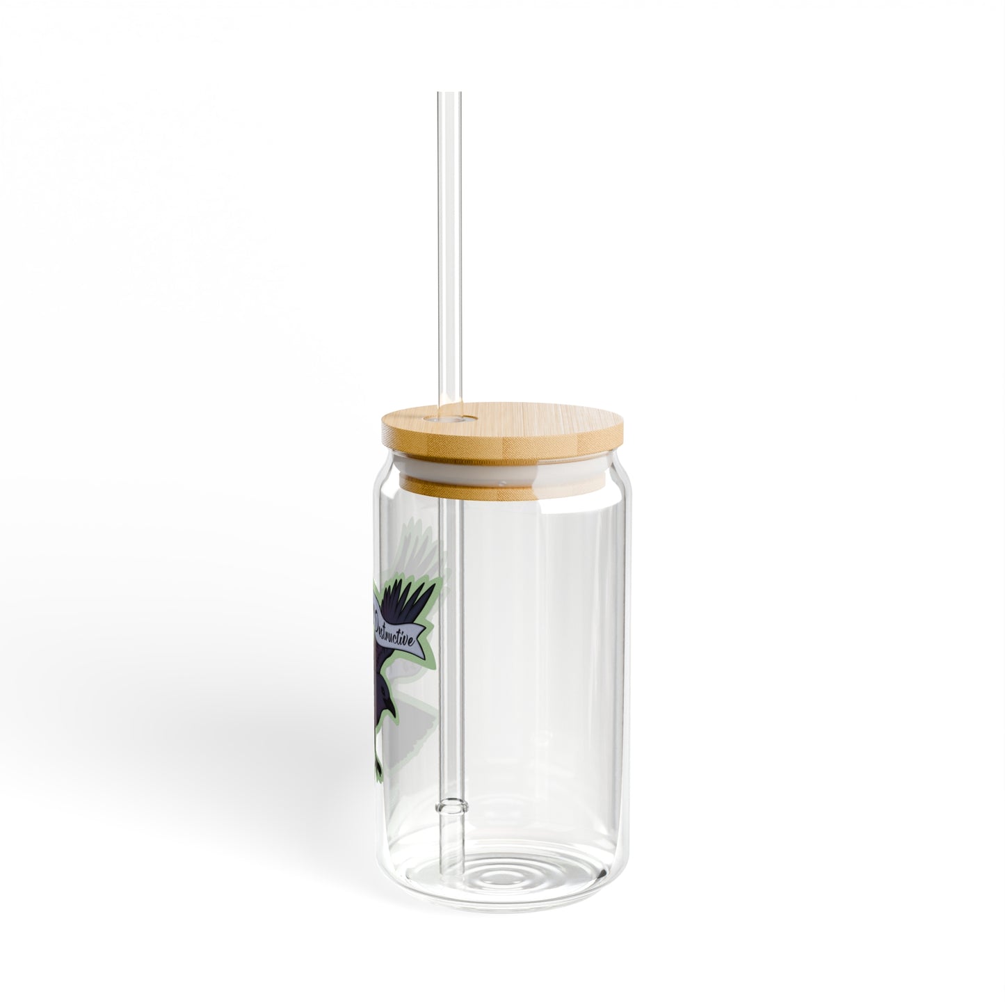 Destructive Sipper Glass, 16oz