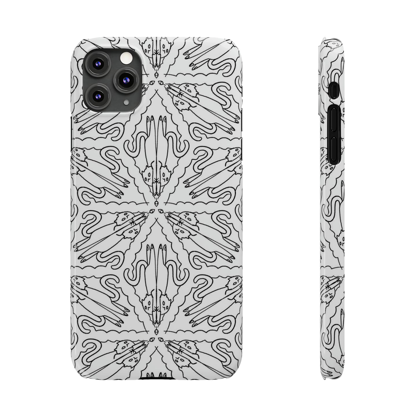 Catch the Cat Slim Phone Cases