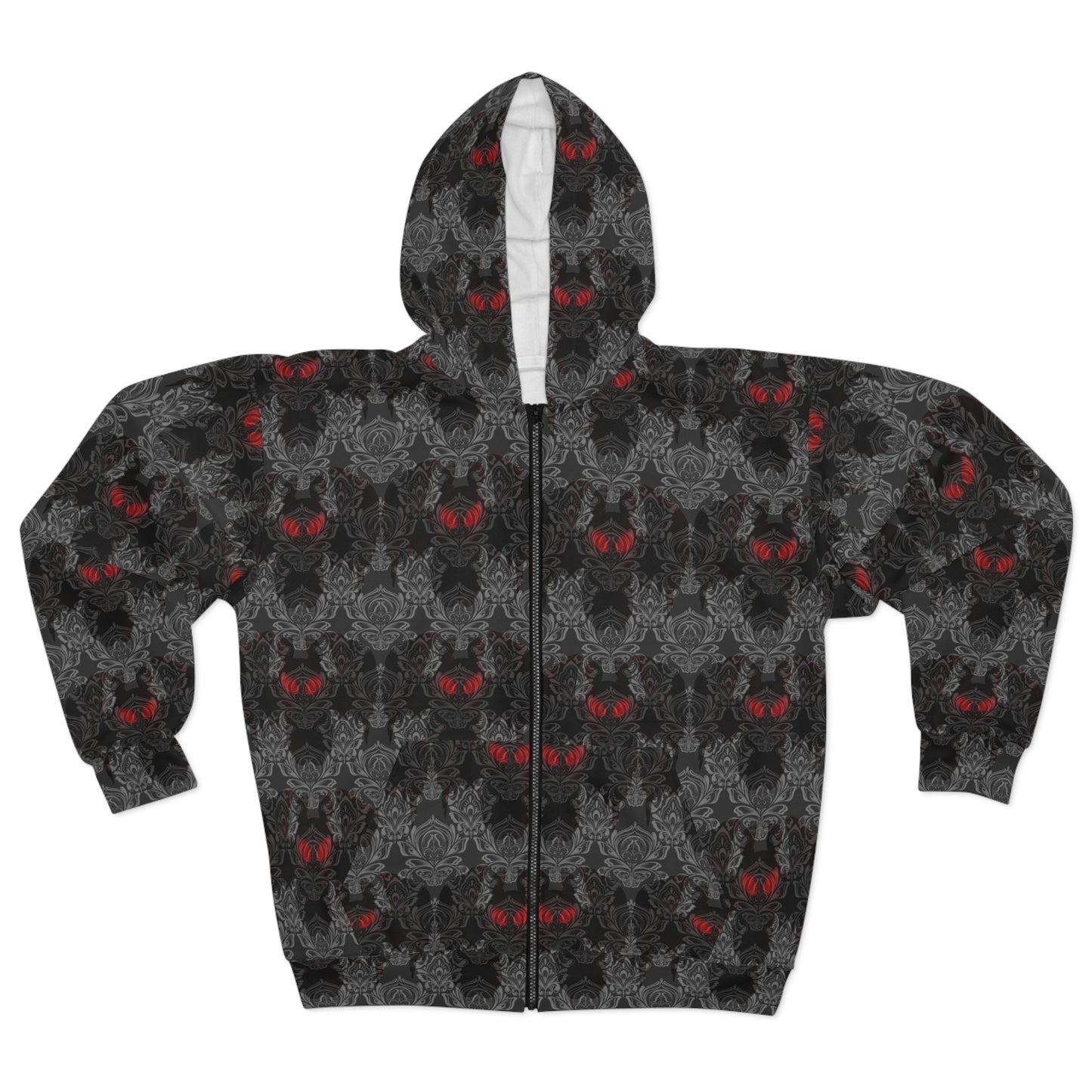 Mothman Unisex Zip Hoodie