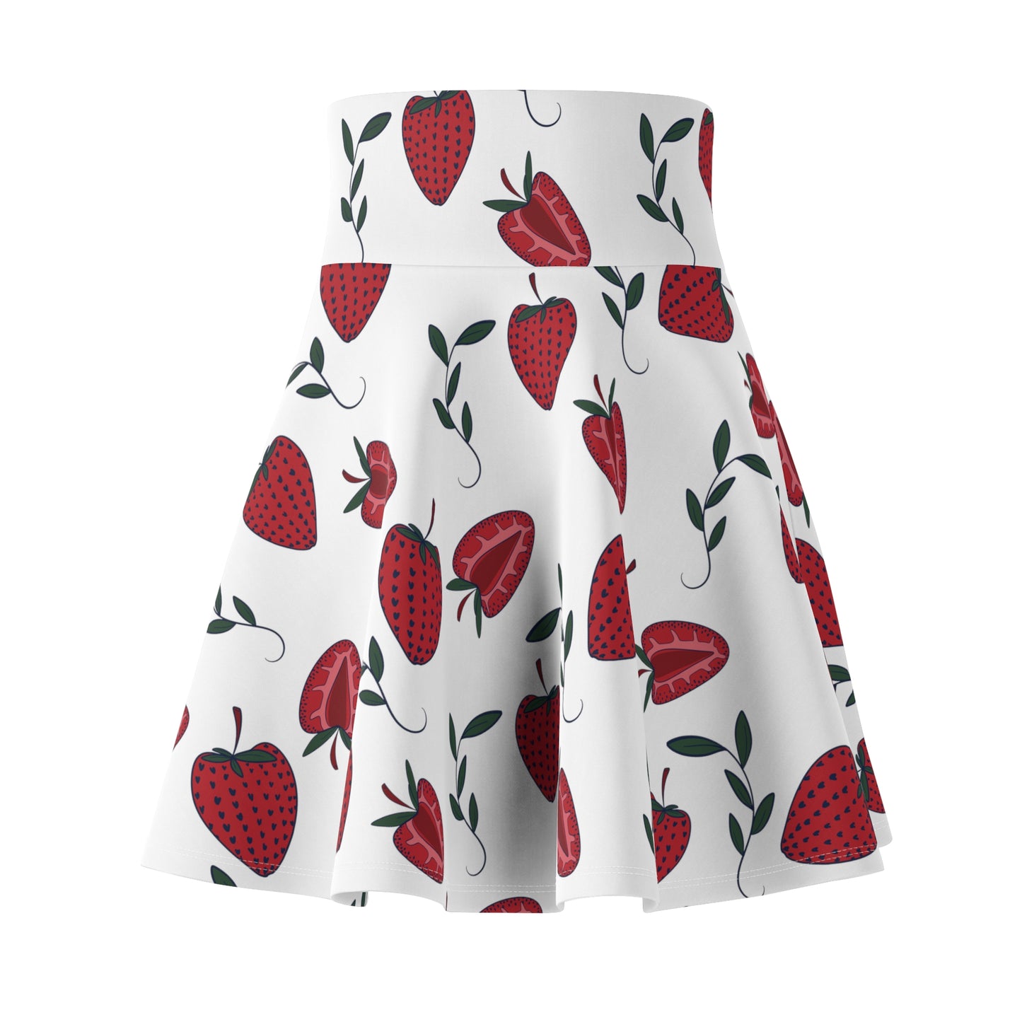 Strawberry Women's Skater Skirt