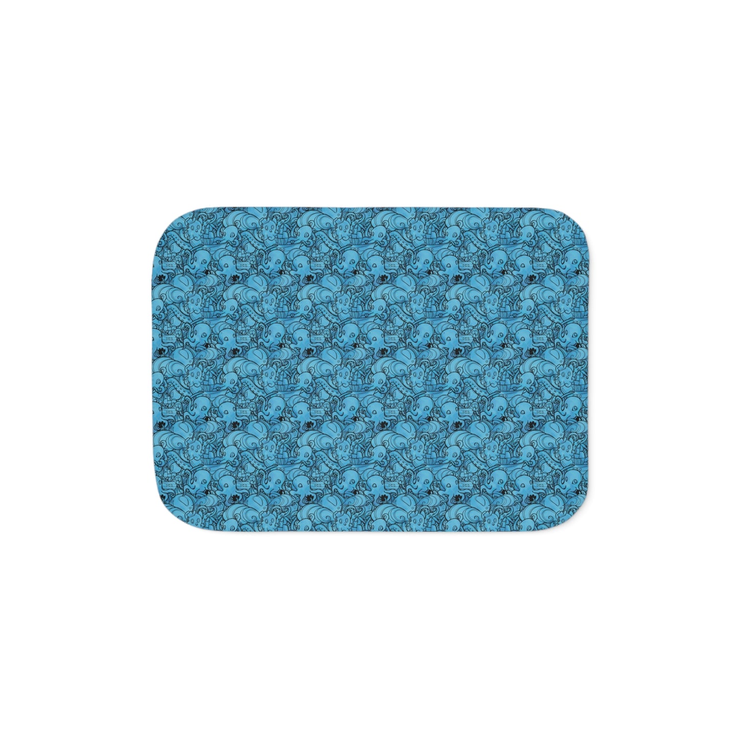 Pirate Kraken Sherpa Blanket