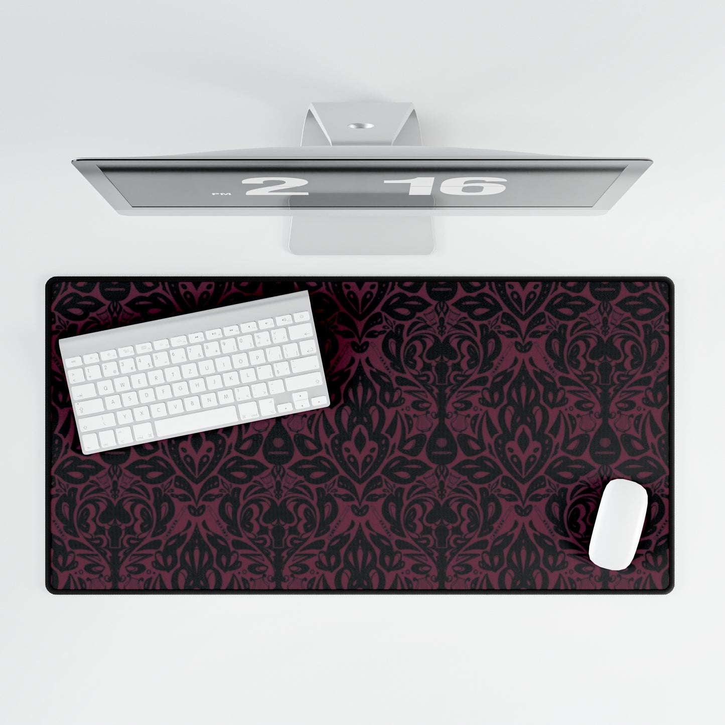 Pink Bard Desk Mat