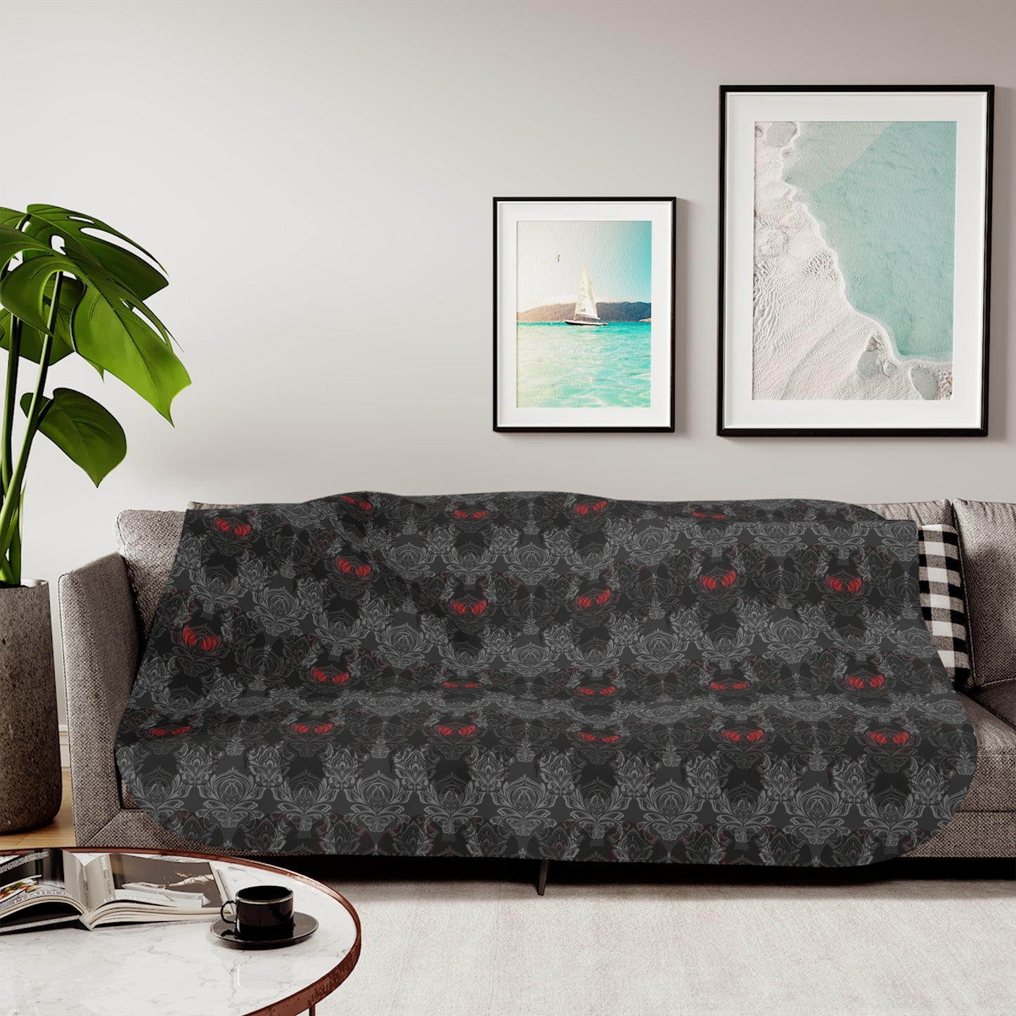 Mothman Sherpa Blanket