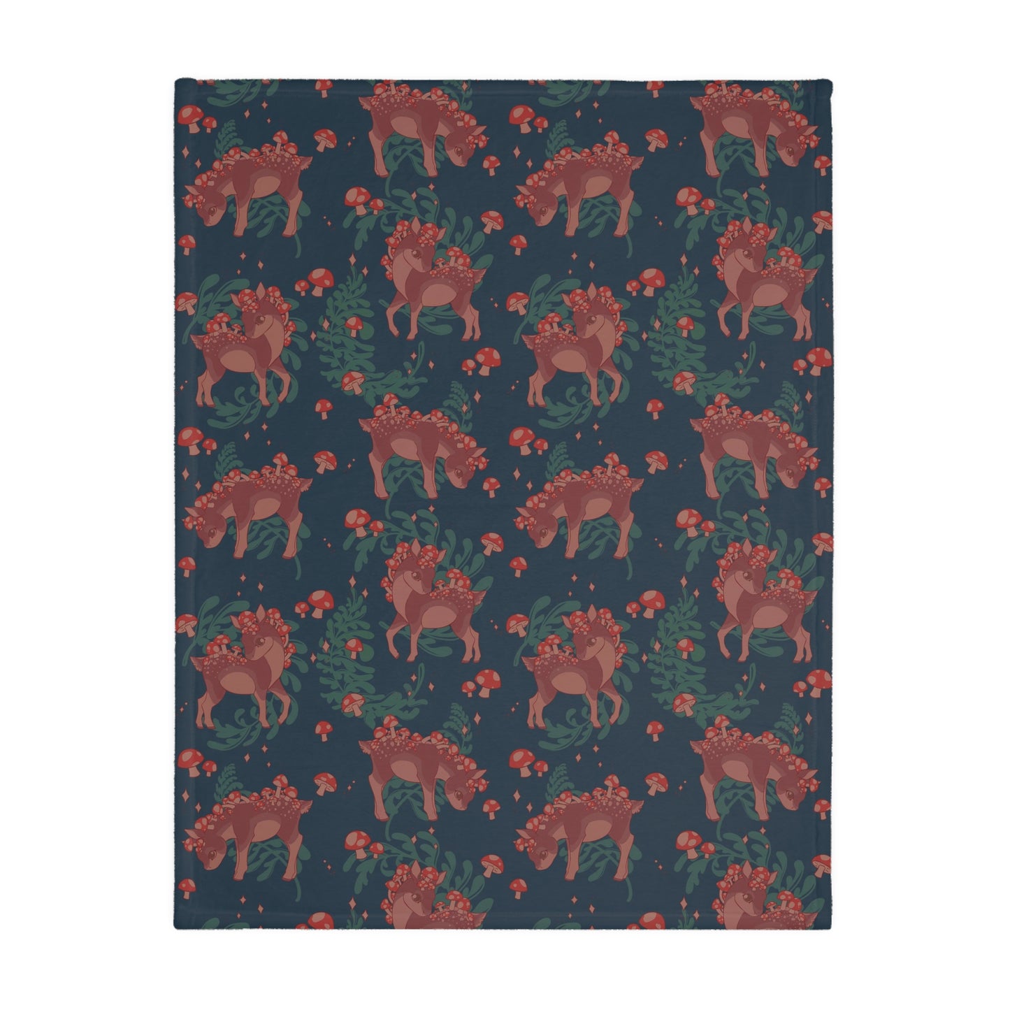 Mushy Deer Velveteen Microfiber Blanket
