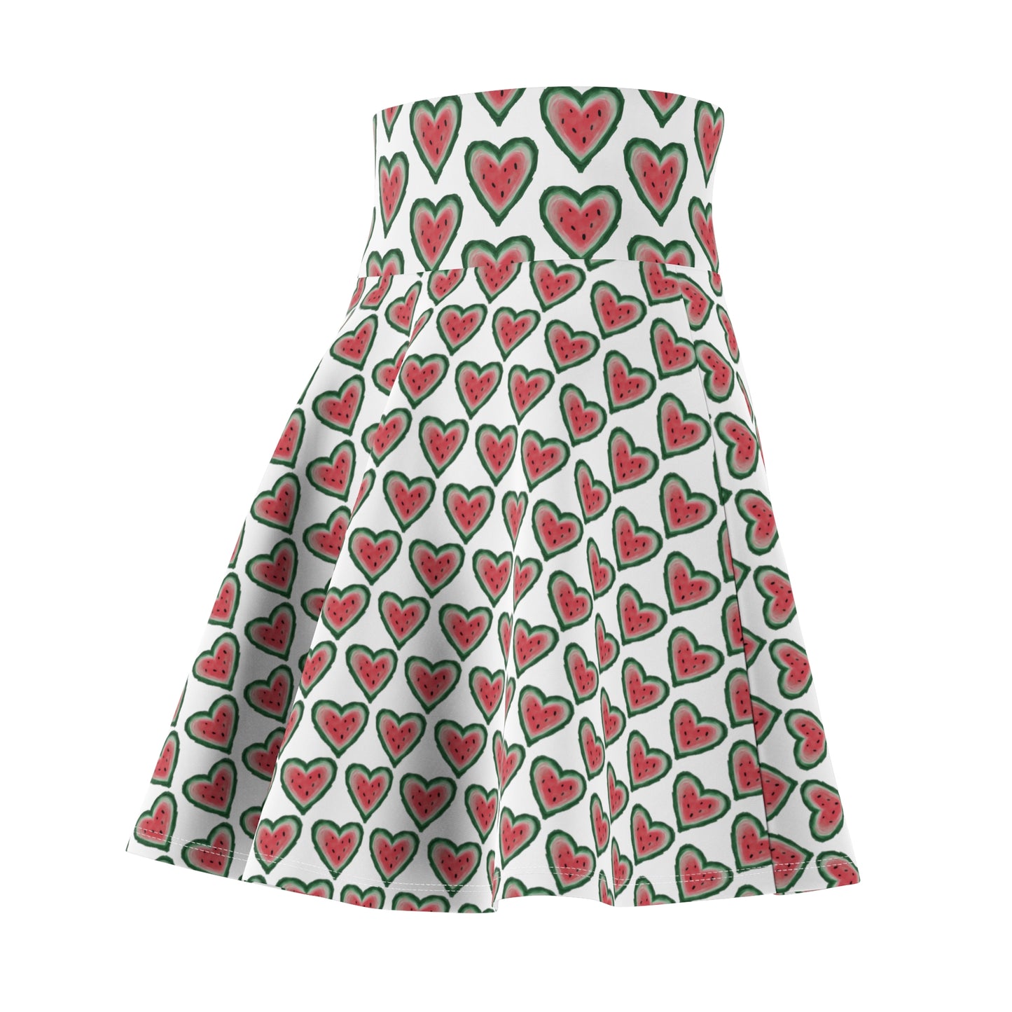 Watermelon Innocents Women's Skater Skirt
