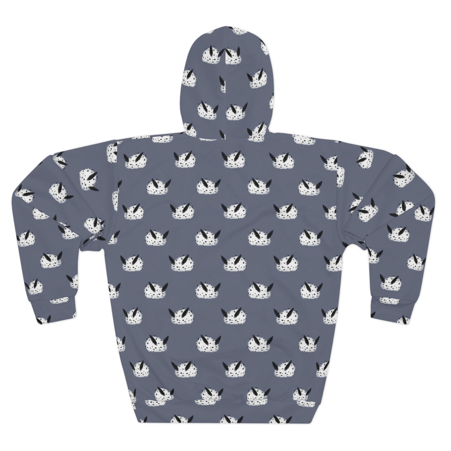 Sea Bunny Grey Unisex Pullover Hoodie
