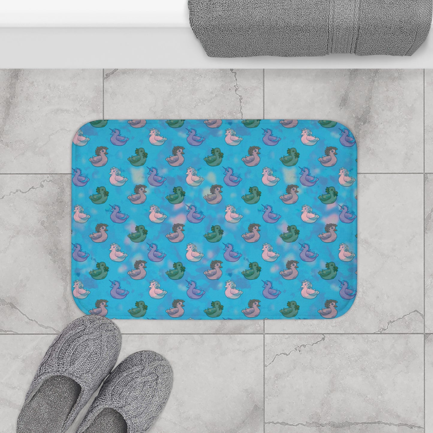 Bathtub of Monsters Bath Mat