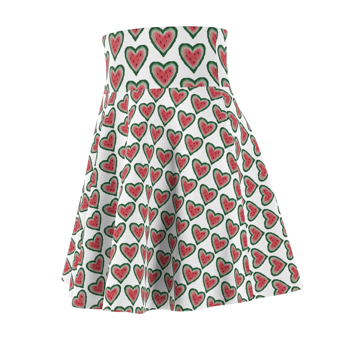 Watermelon Innocents Women's Skater Skirt