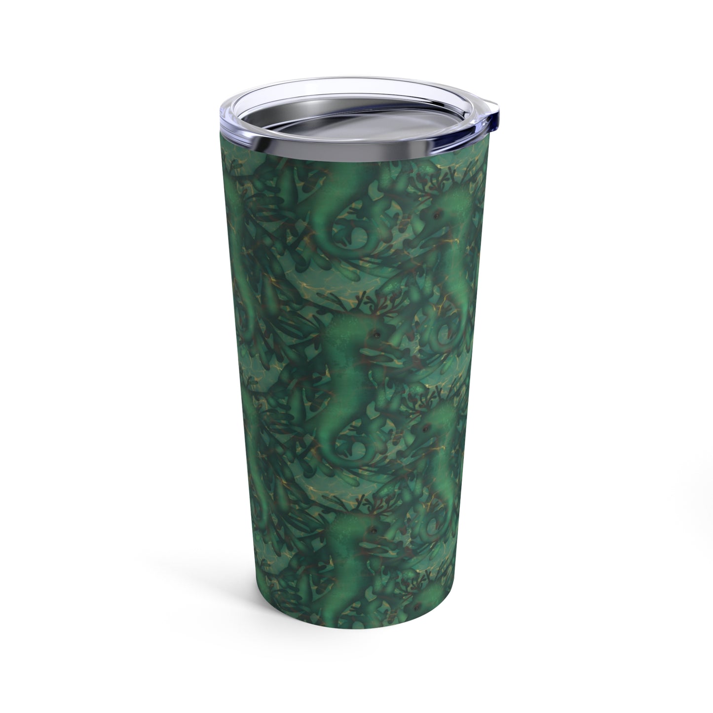 Green Leafy Seadragon Tumbler 20oz
