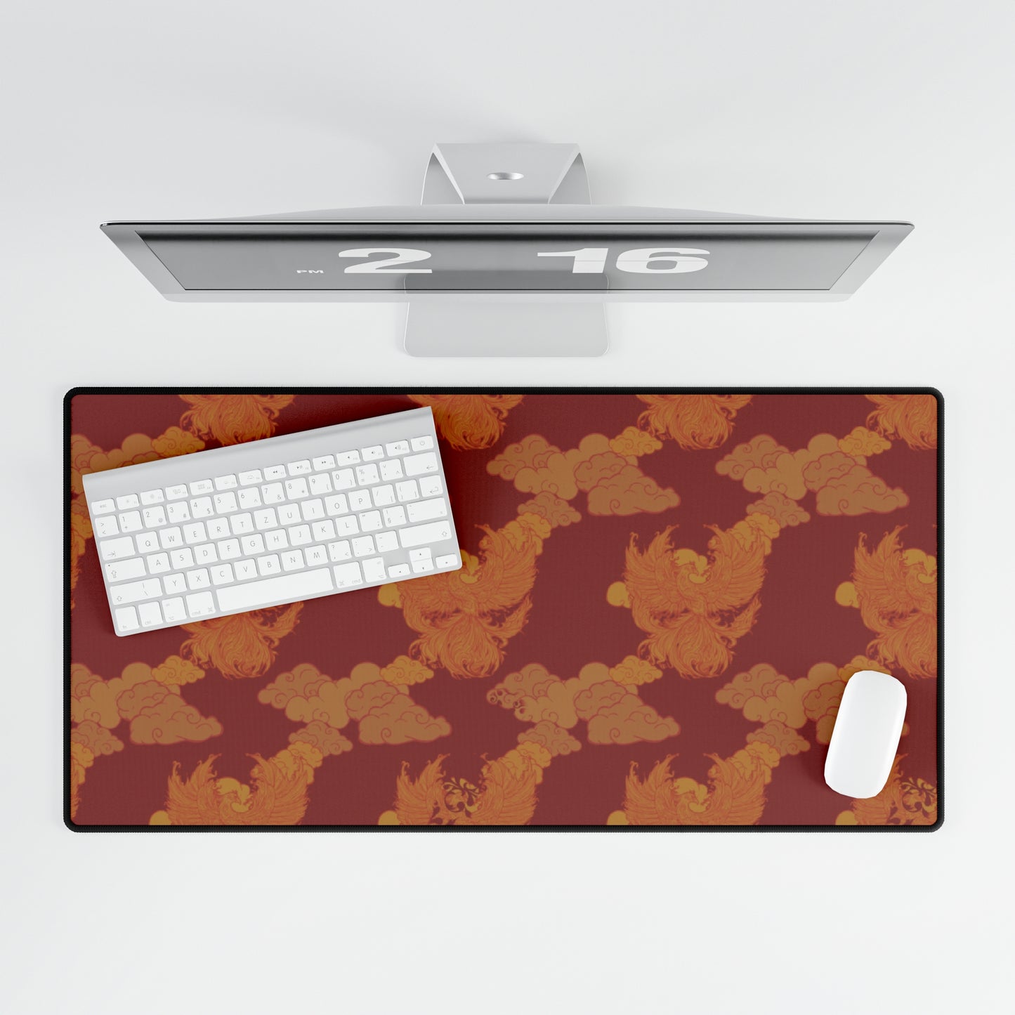 Red Phoenix Desk Mat