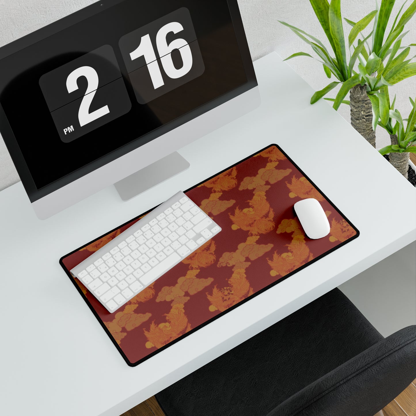 Red Phoenix Desk Mat