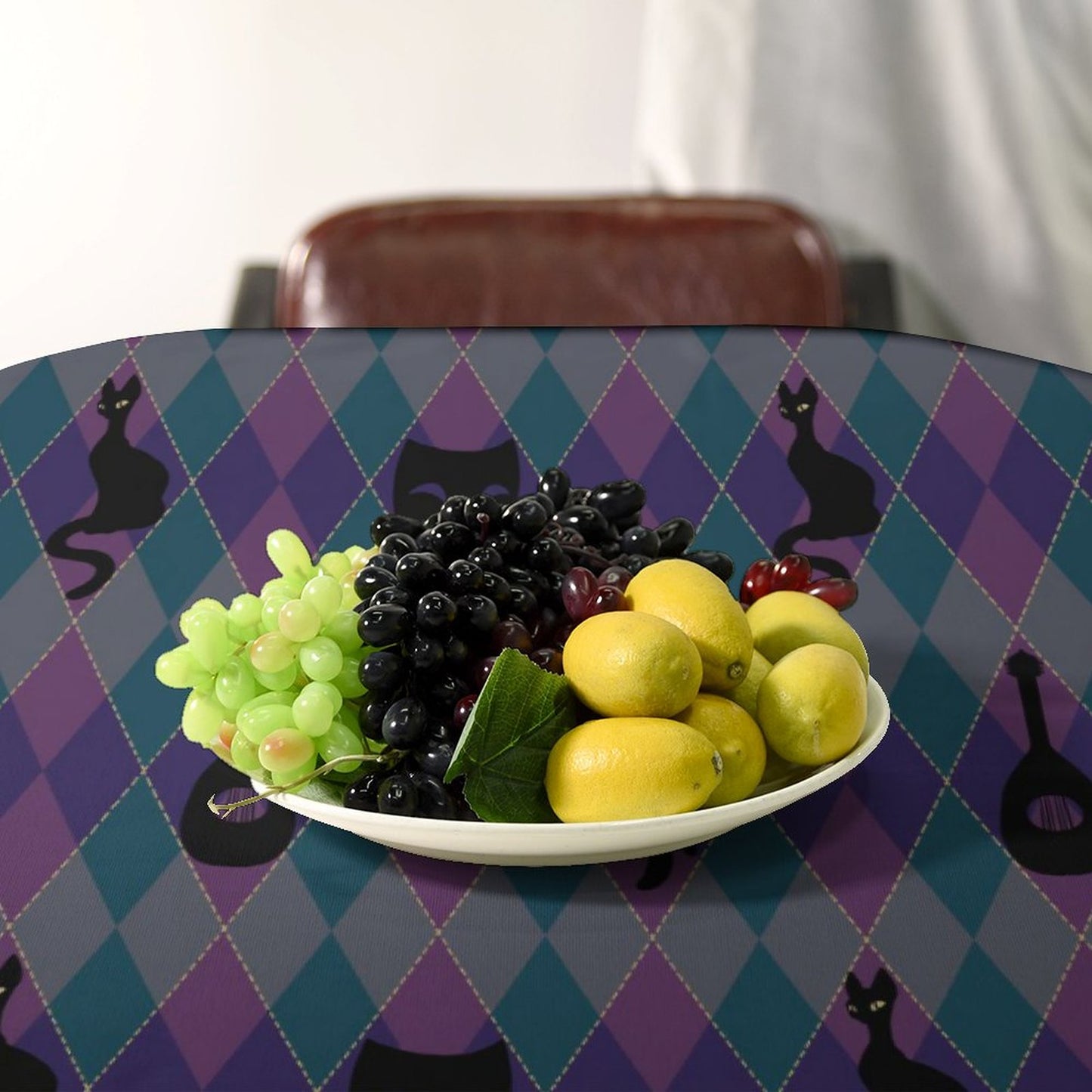 Catty Troubadour Rectangle Tablecloth