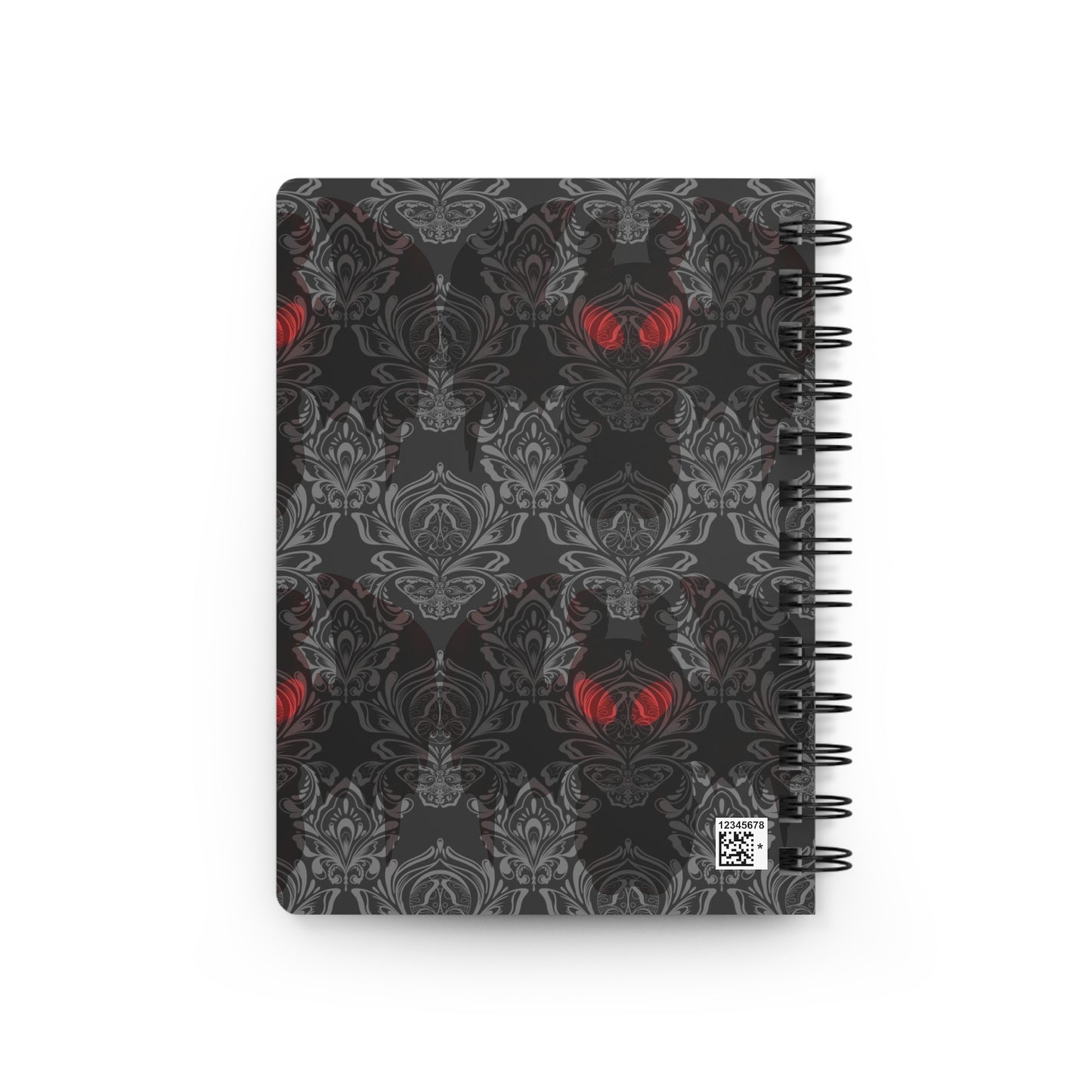 Mothman Spiral Bound Lined Notebook