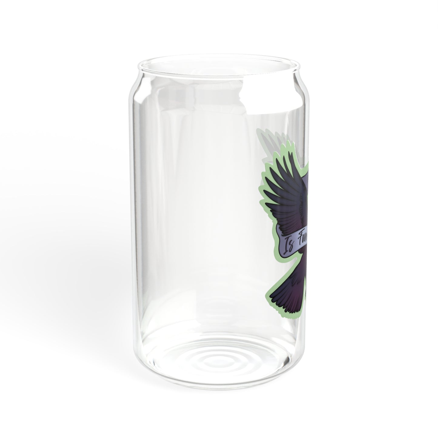 Destructive Sipper Glass, 16oz