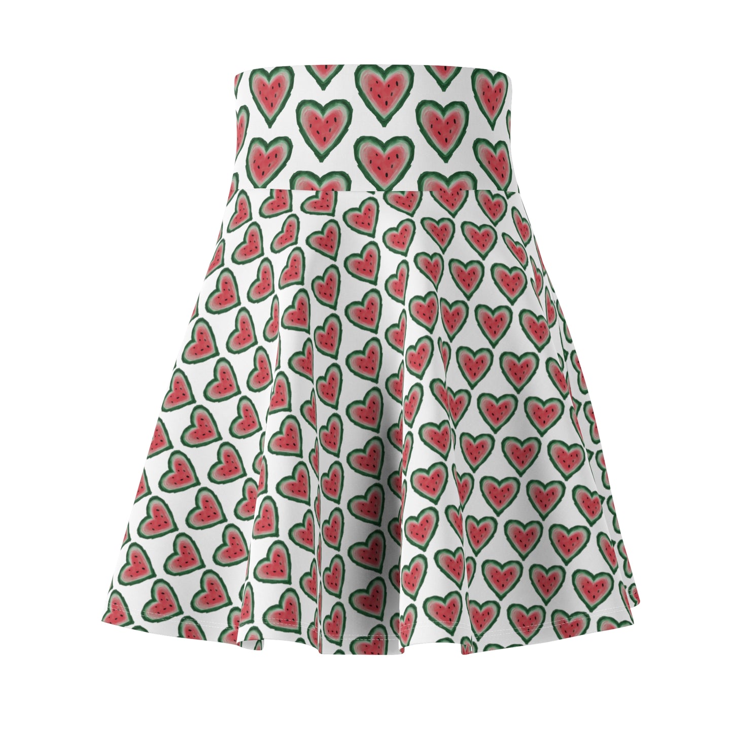 Watermelon Innocents Women's Skater Skirt