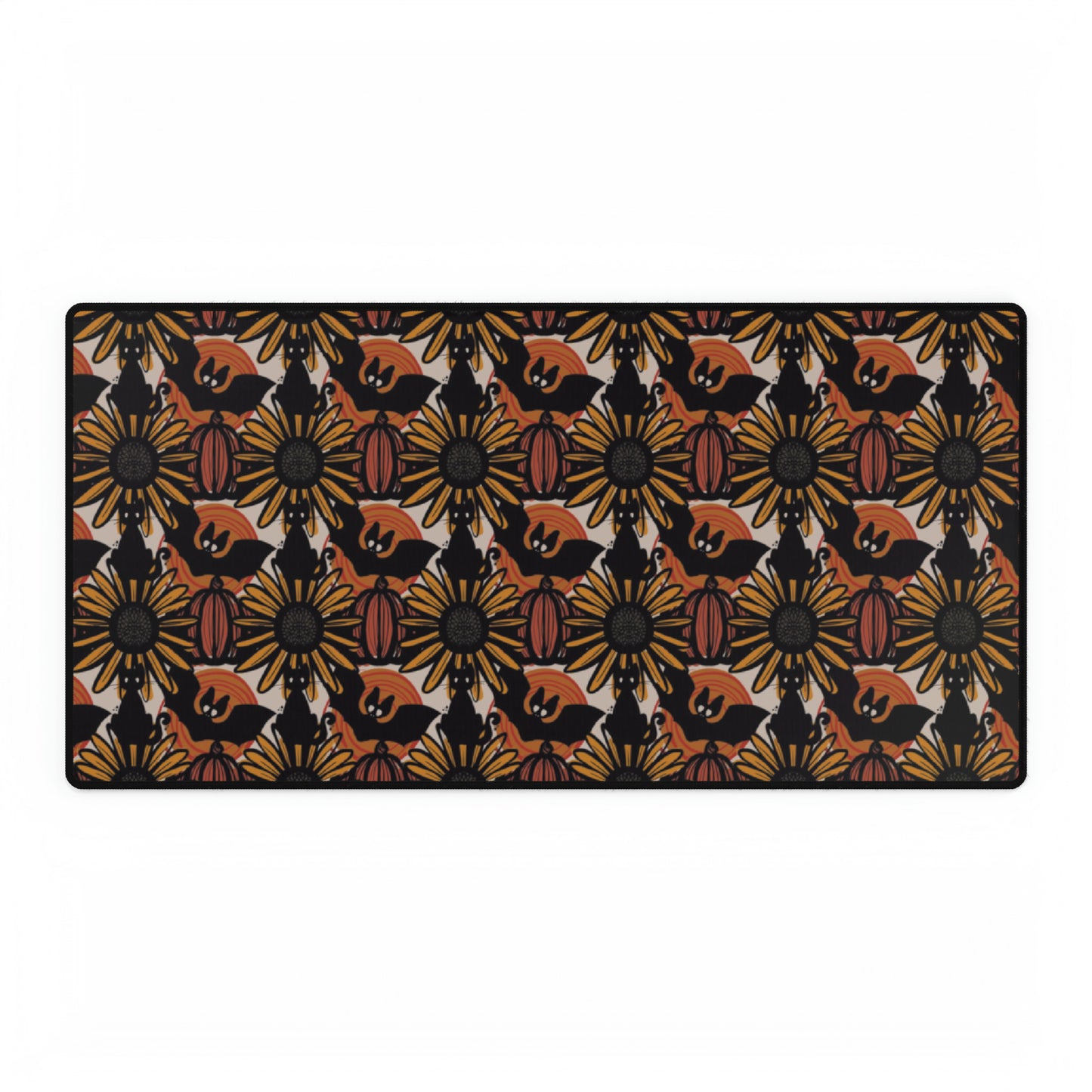 Sunflower Shadows Desk Mat
