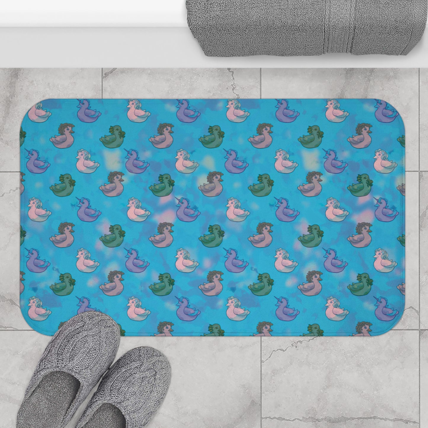 Bathtub of Monsters Bath Mat