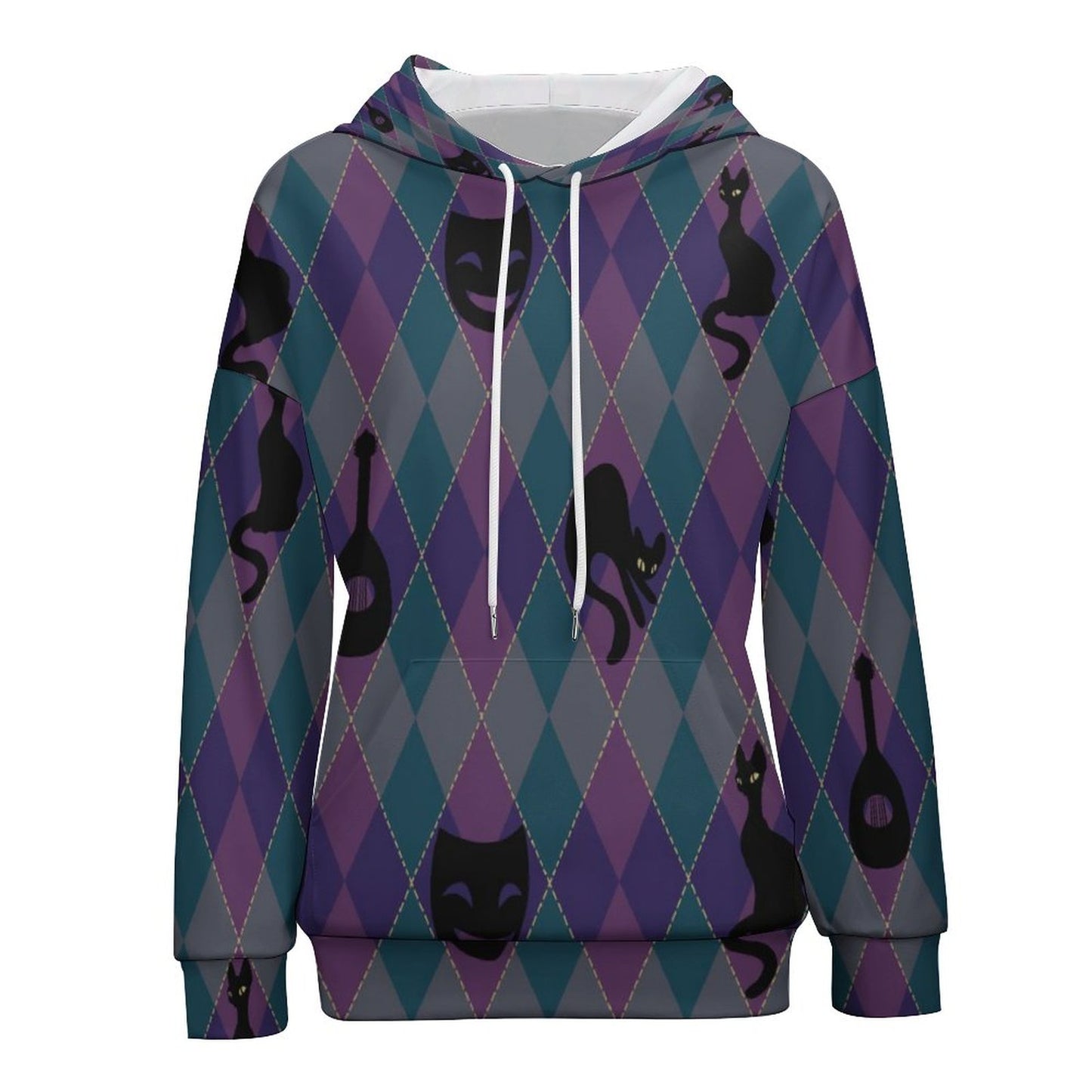 Catty Troubadour 230gsm Drop shoulder Hoodie NH (All-Over Printing)