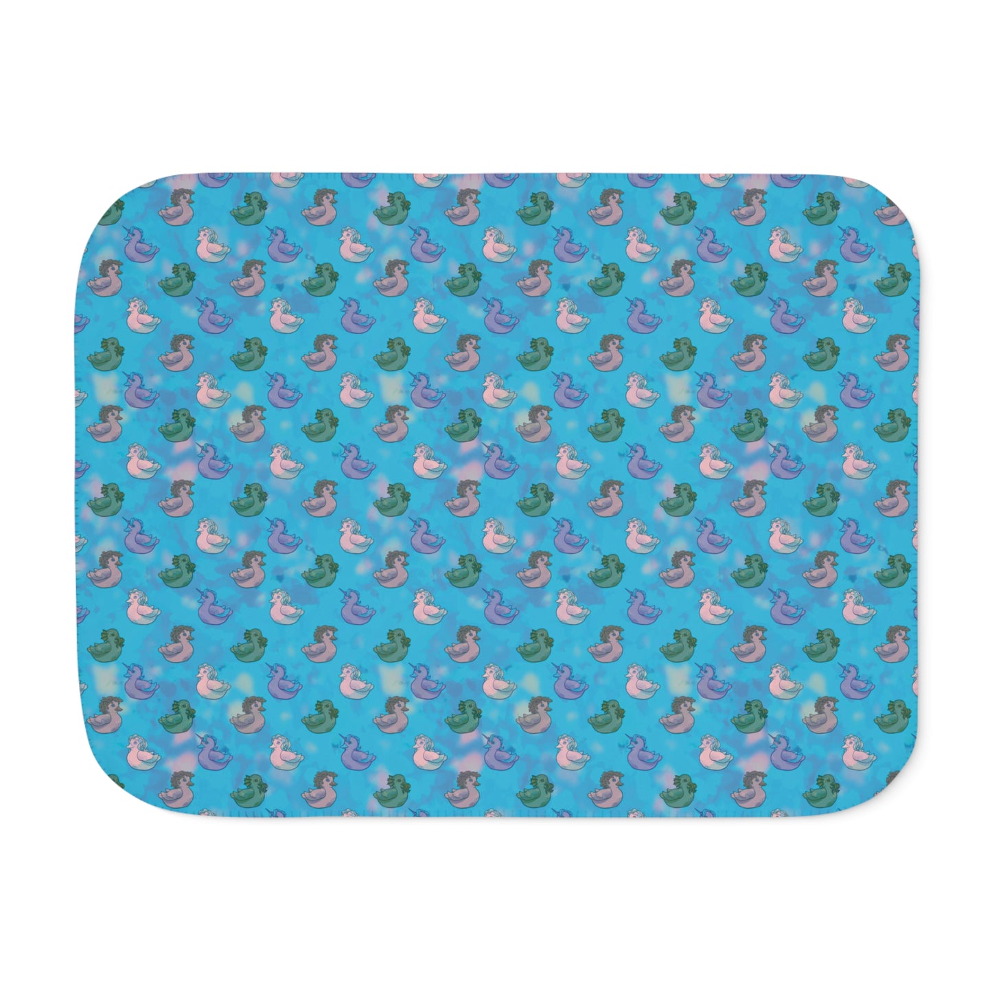 Bathtub of Monsters Sherpa Blanket