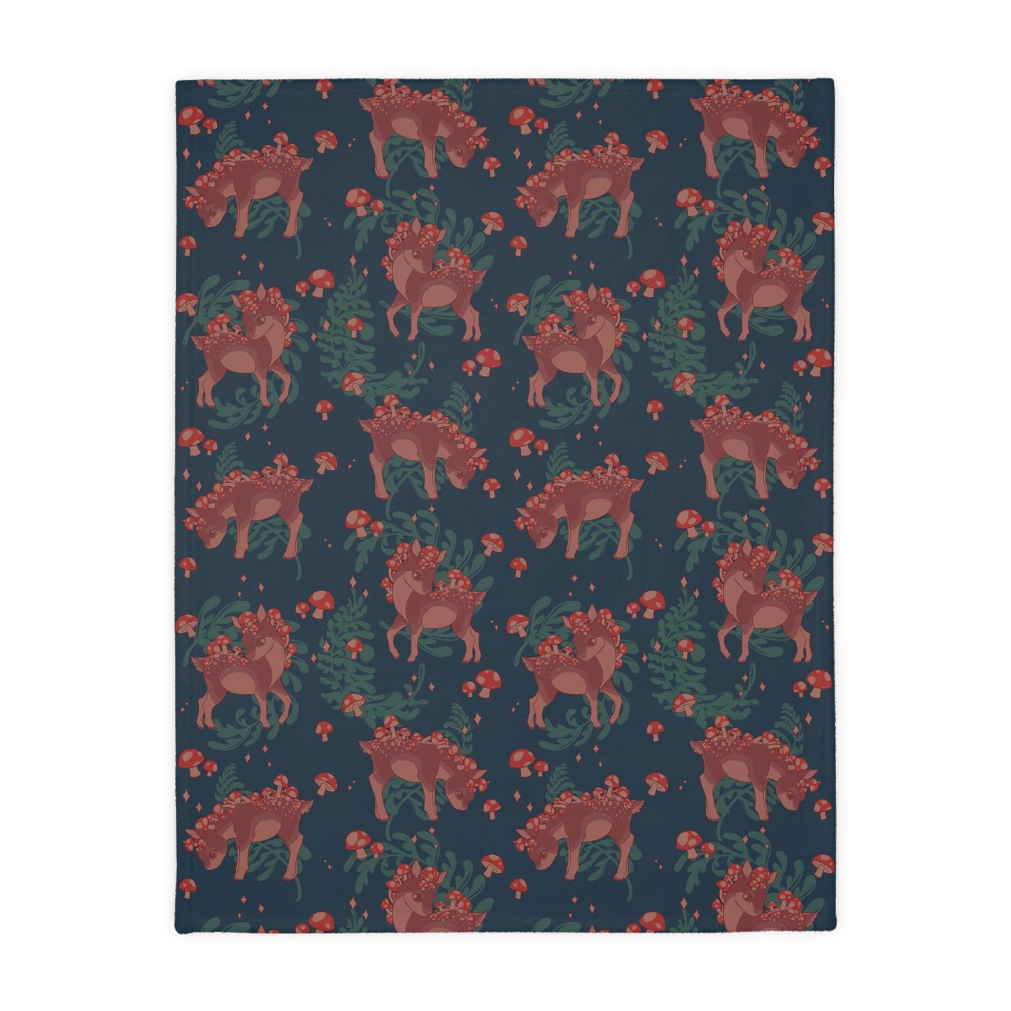 Mushy Deer Velveteen Microfiber Blanket
