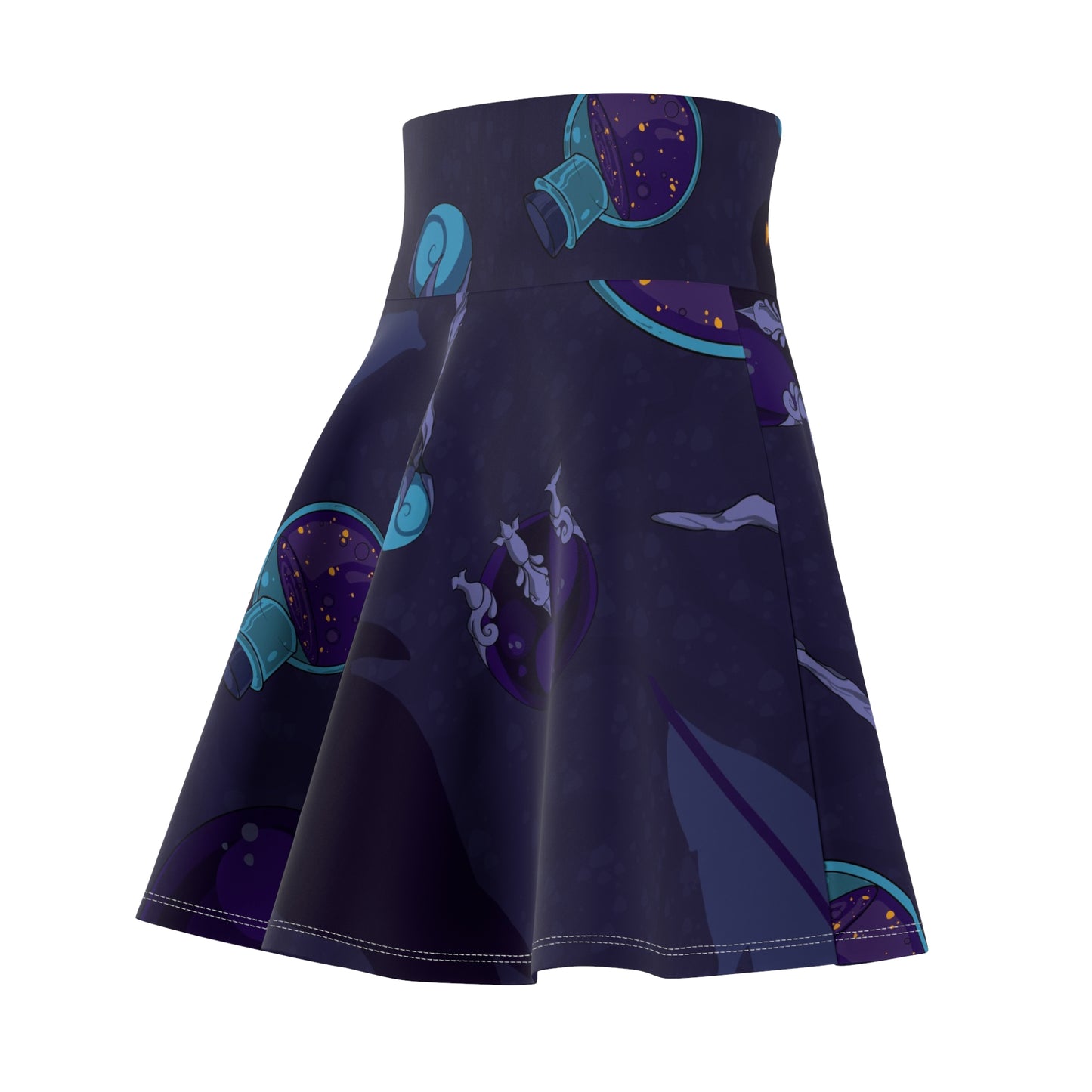 Sorcerer A-Line Stretchy Skater Skirt