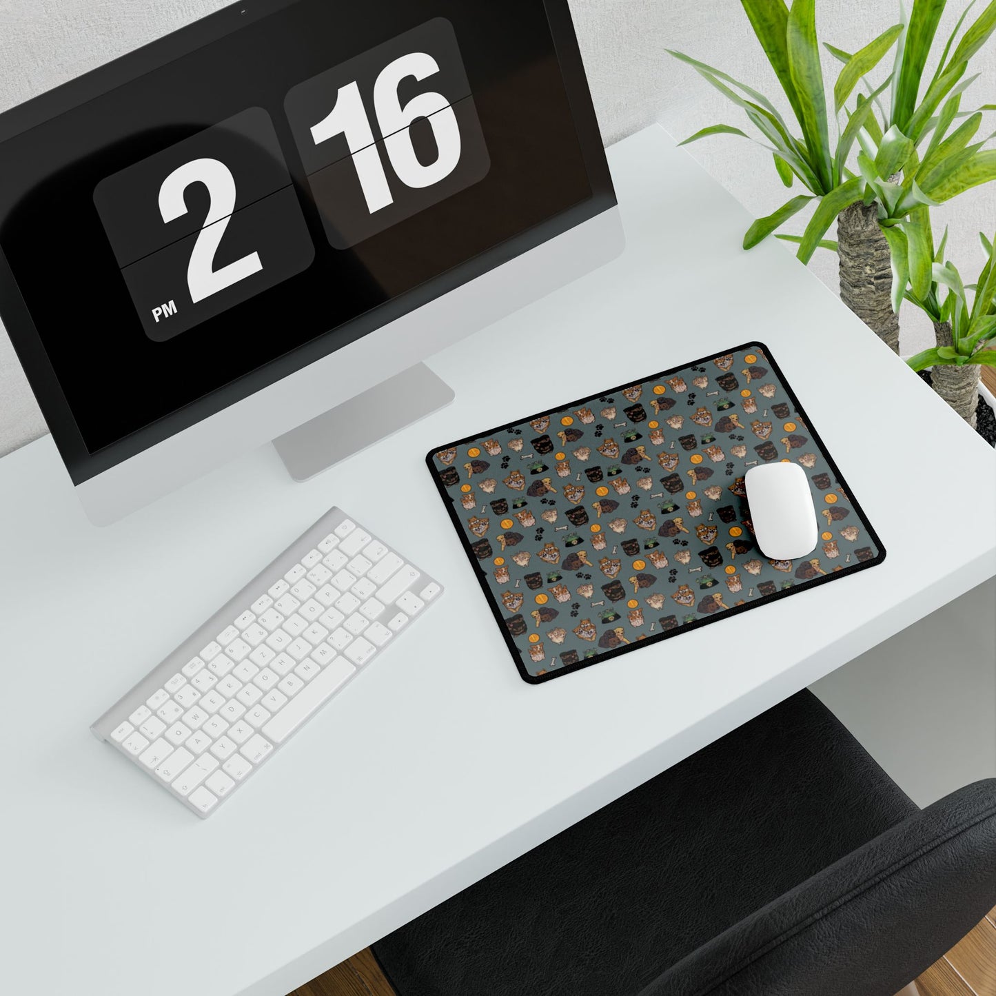 Cerby in Training Desk Mat