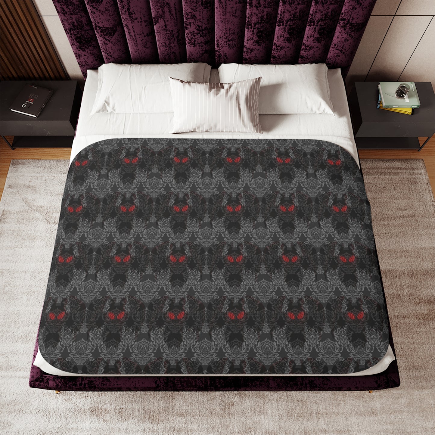 Mothman Sherpa Blanket
