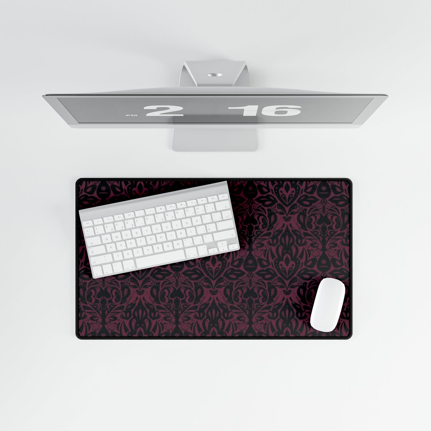 Pink Bard Desk Mat