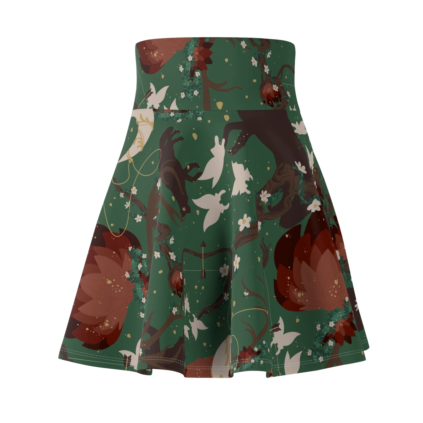 Druid A-Line Stretchy Skater Skirt