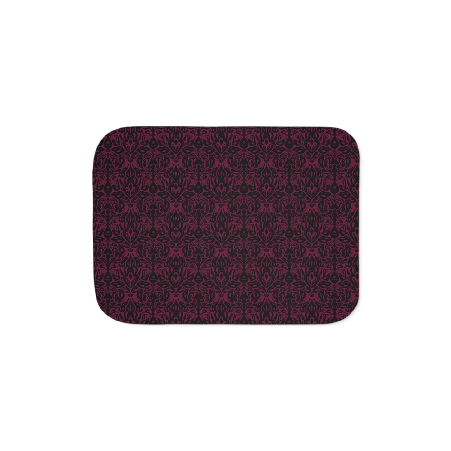 Pink Bard Sherpa Blanket